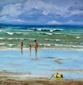 christine fondimare plage huile rouen