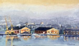 christine fondimare port rouen huile